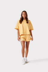 EVERYDAY SWEATSHORT - CREAMSICLE