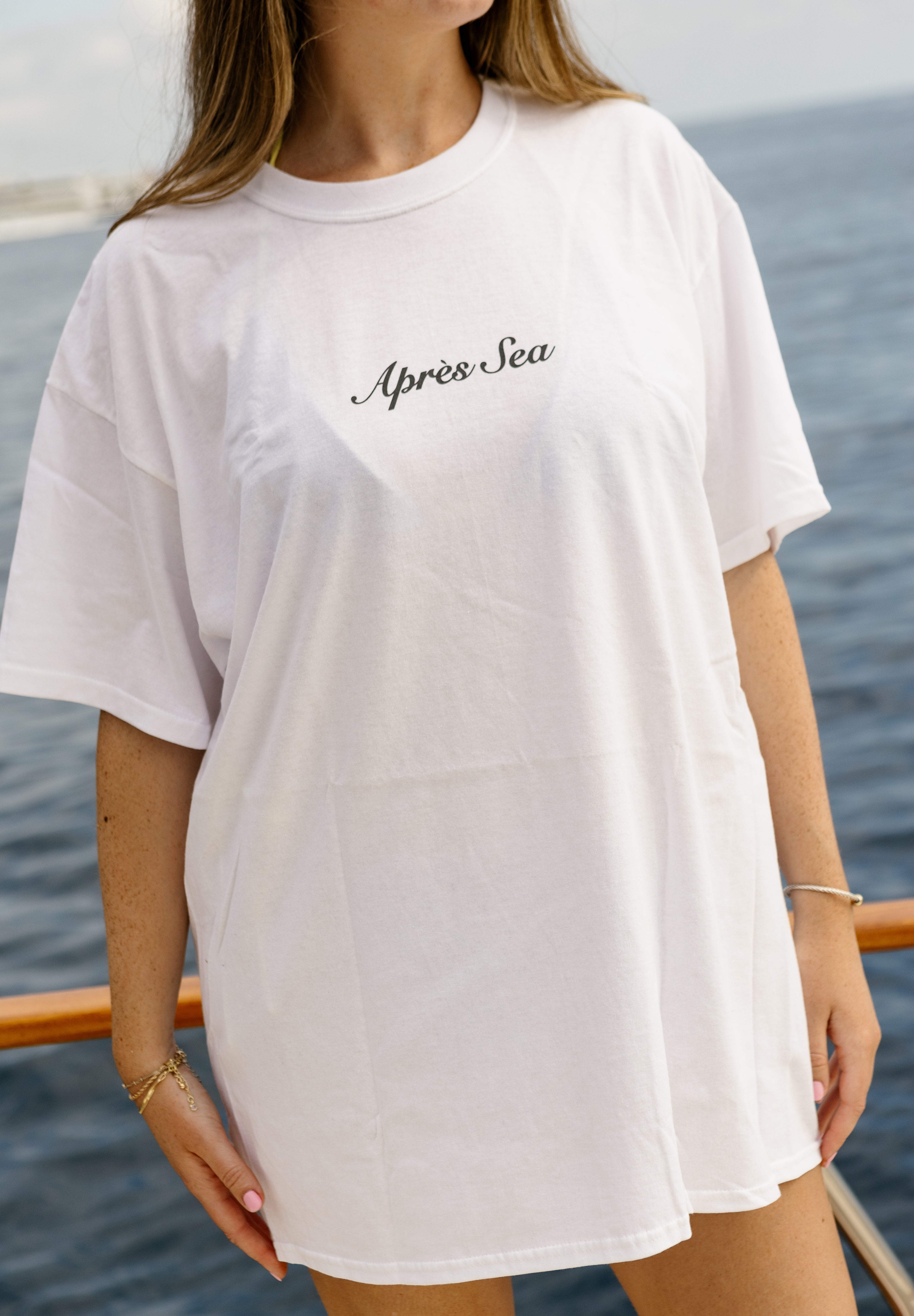 APRÈS SEA COVER UP TEE