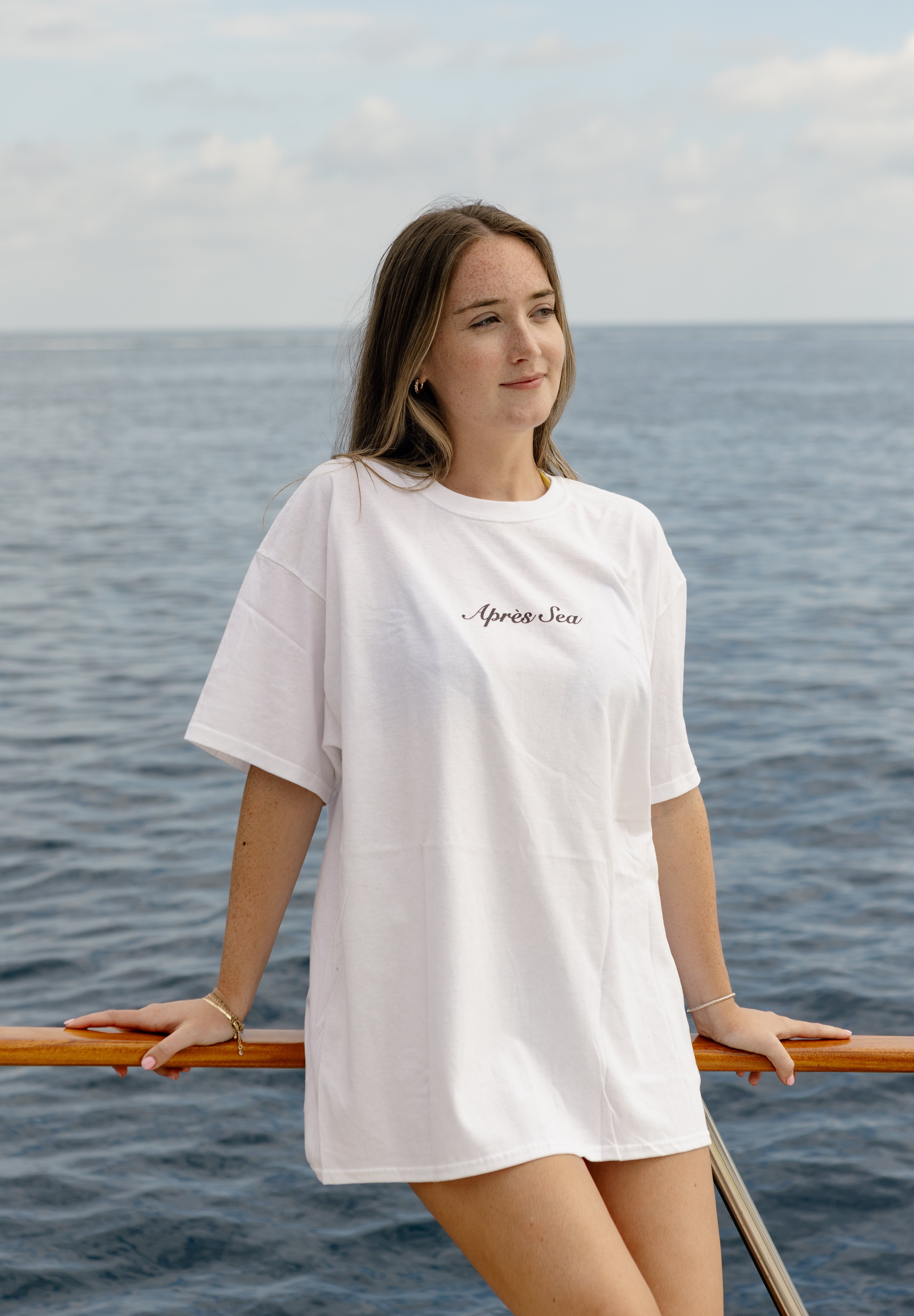 APRÈS SEA COVER UP TEE