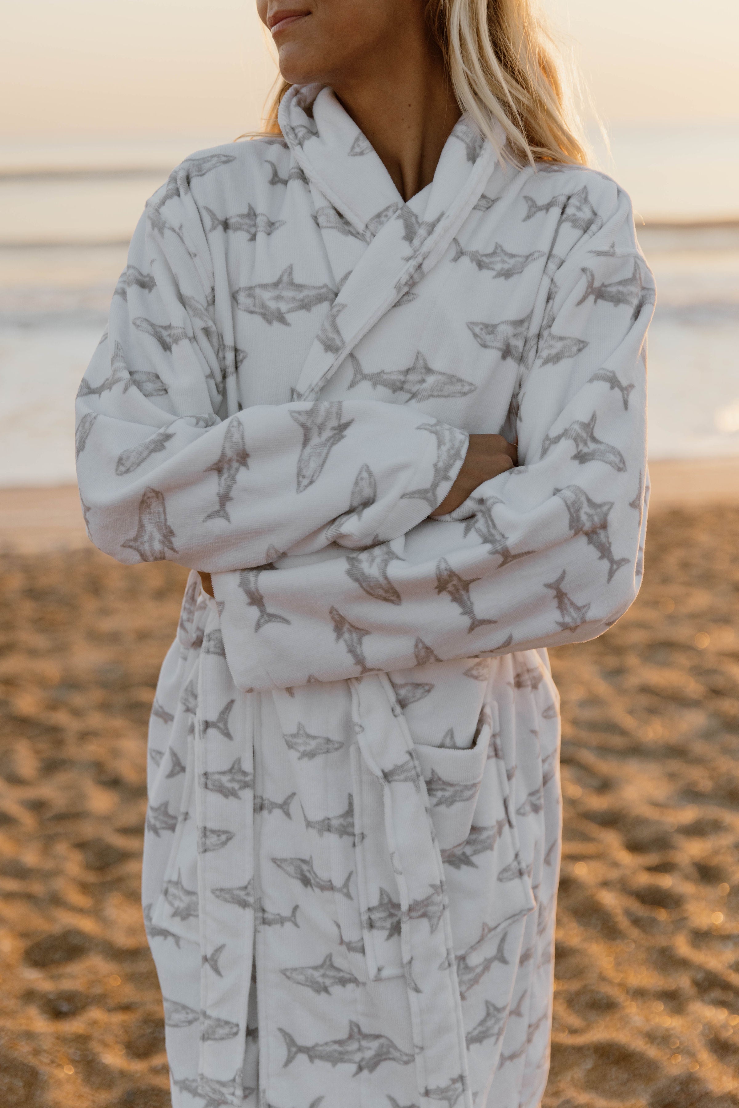 SEAS THE DAY ROBE (preorder)