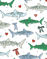 SHARKMAS GIFT WRAP ROLL