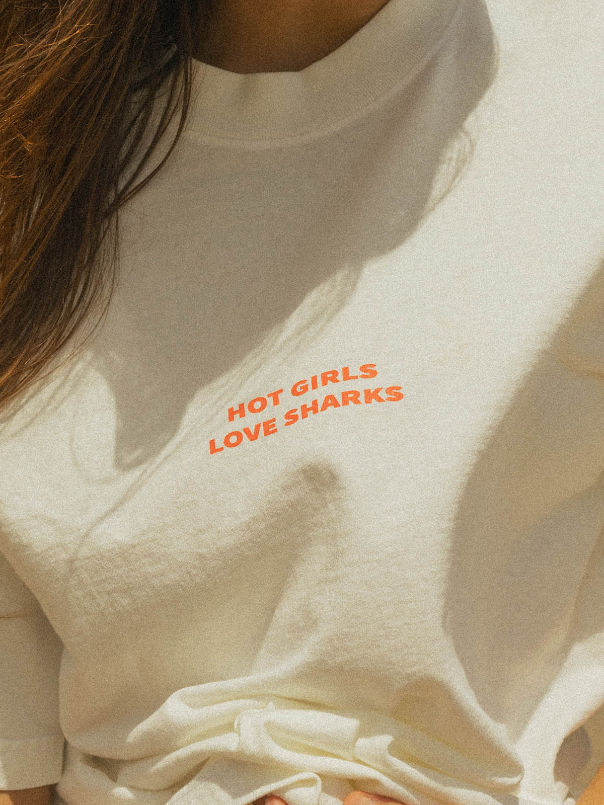 HOT GIRLS LOVE SHARKS TEE