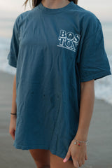 BOSTON TEE - NAVY