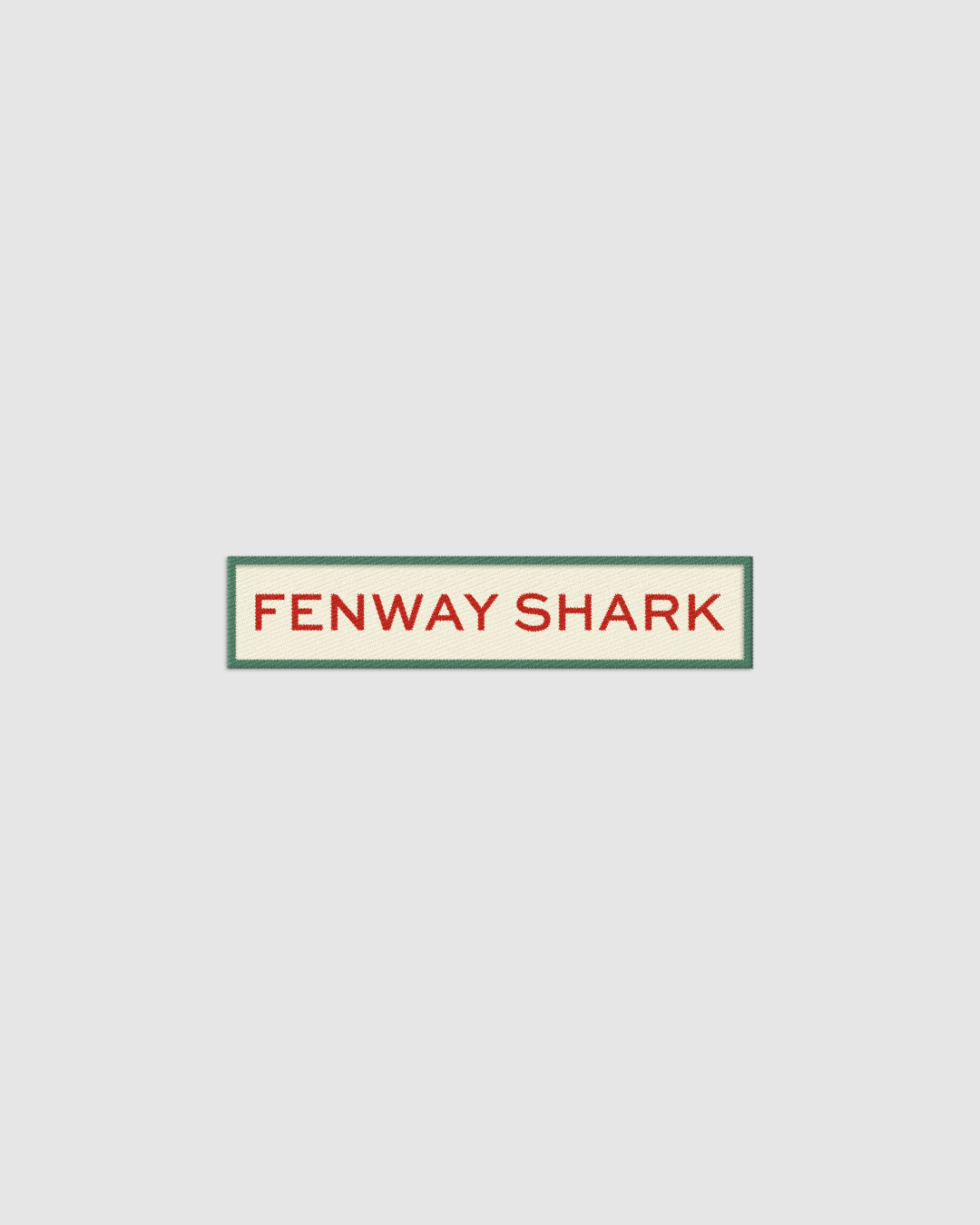 FENWAY SHARK MINI PATCH