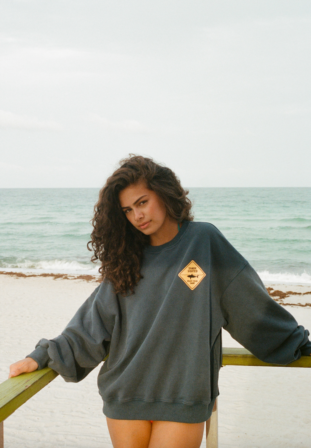 SHARK SIGHTED CREWNECK