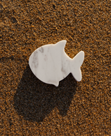 SHARK MARBLE COASTERS, SET OF 4