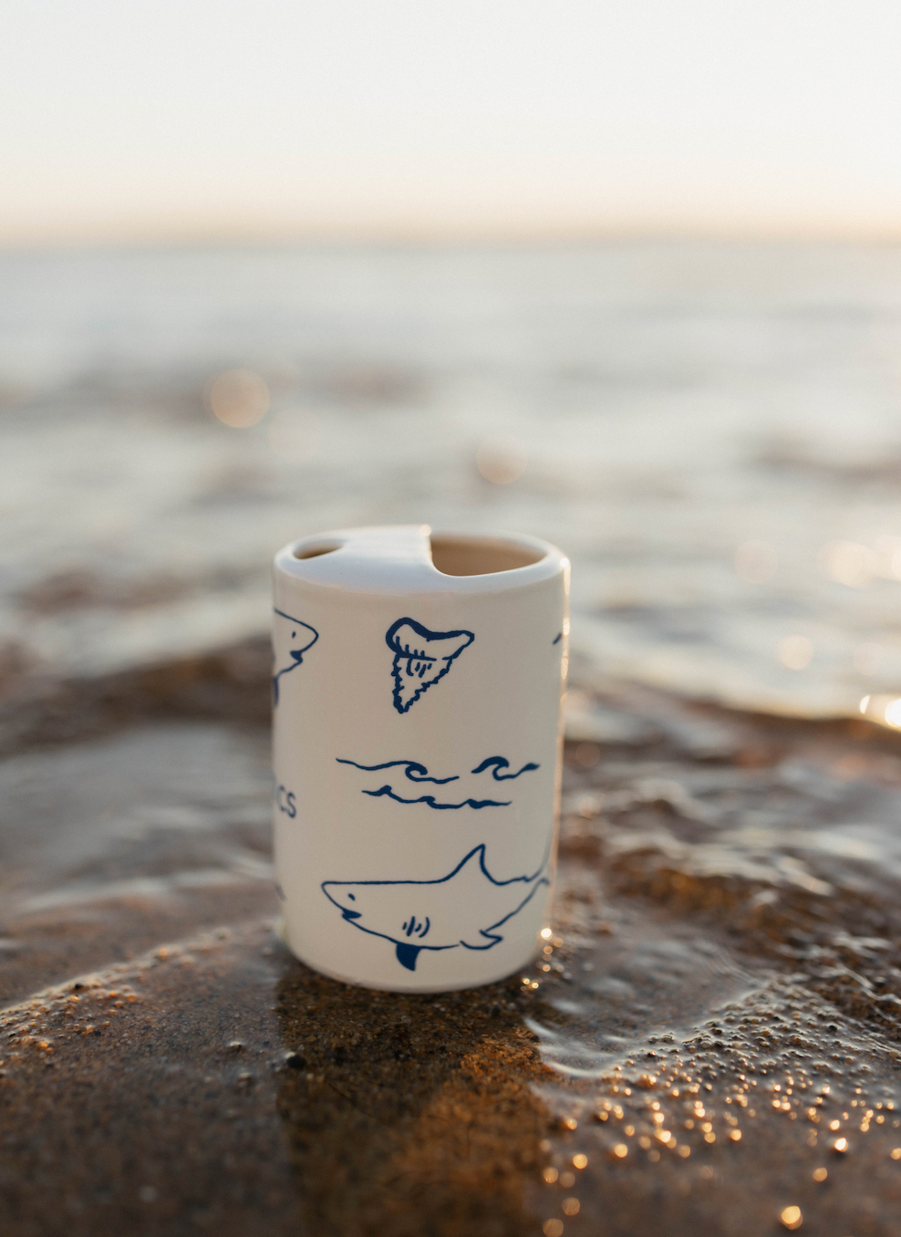 COASTAL CERAMIC TUMBLER