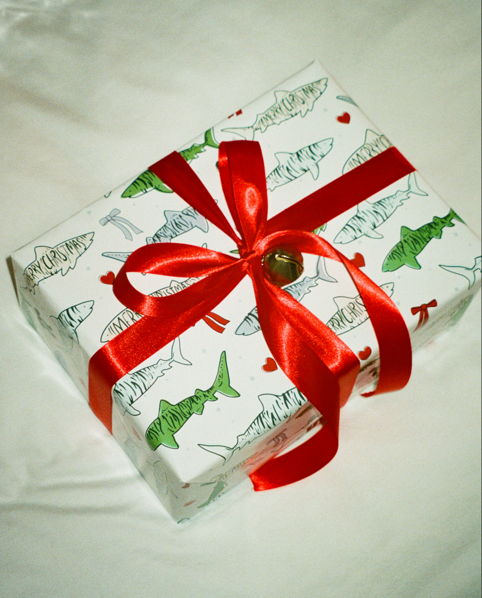 SHARKMAS GIFT WRAP ROLL