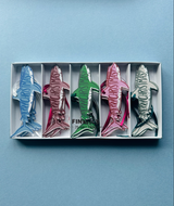 CHRISTMAS TIGER SHARK GIFT TAGS