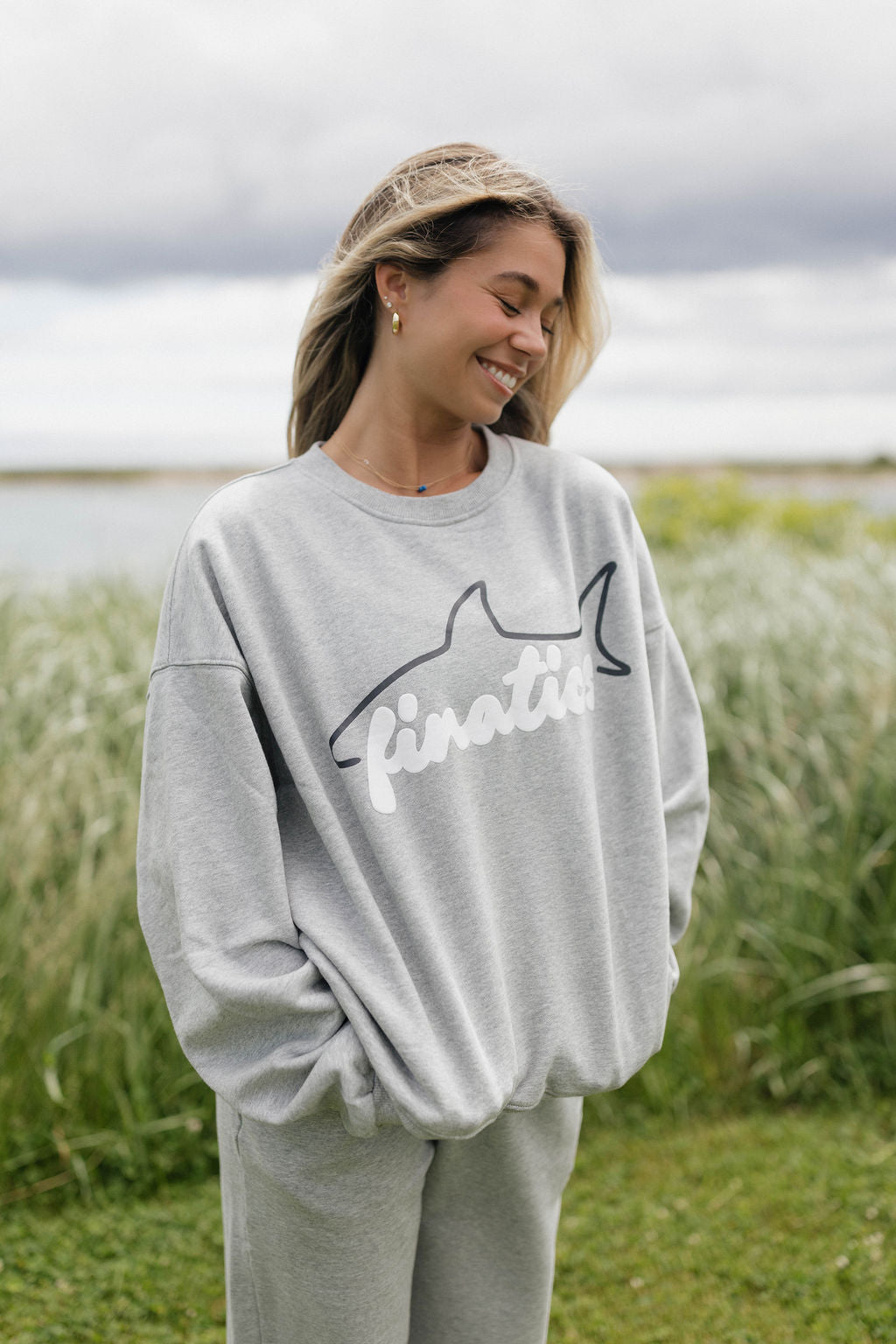 FINS UP CREWNECK