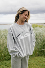 FINS UP CREWNECK