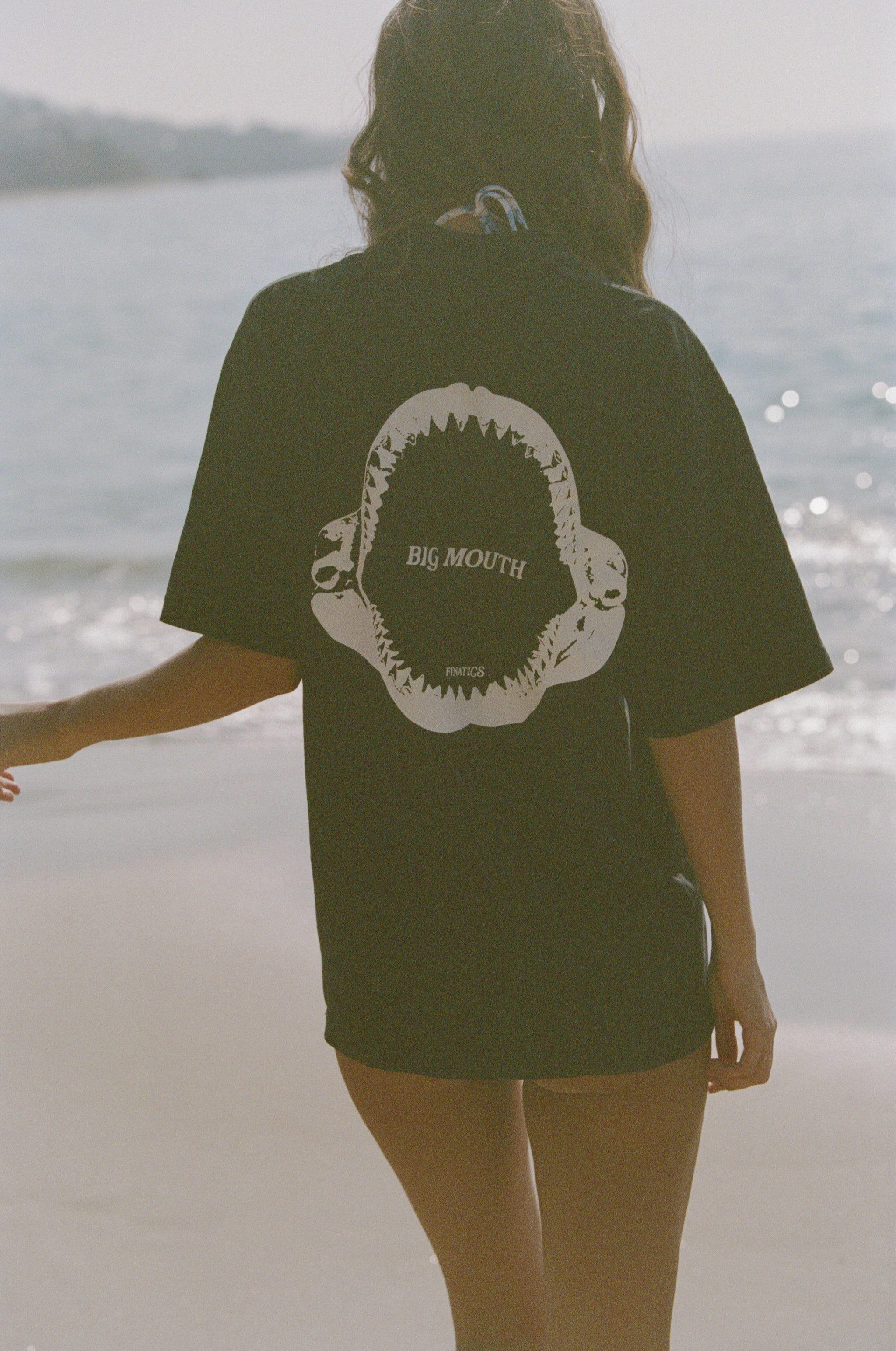 BIG MOUTH TEE - VINTAGE BLACK